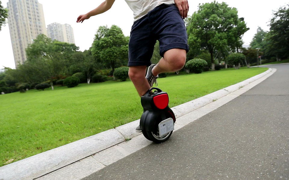 Midget on a unicycle