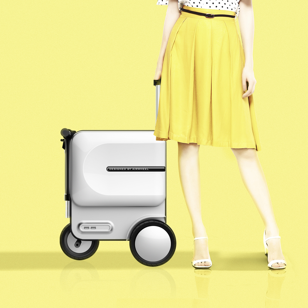 Airwheel SE3 rideable carry-on luggage